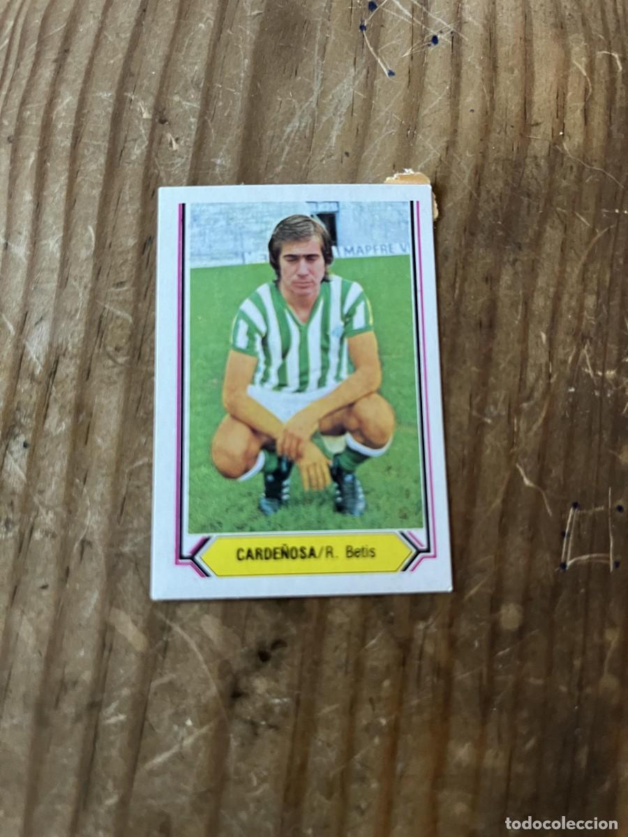 Cromos de F&uacute;tbol: CROMO ALBUM LIGA ESTE 80 81 1980 1981 REAL BETIS CARDE&Ntilde;OSA