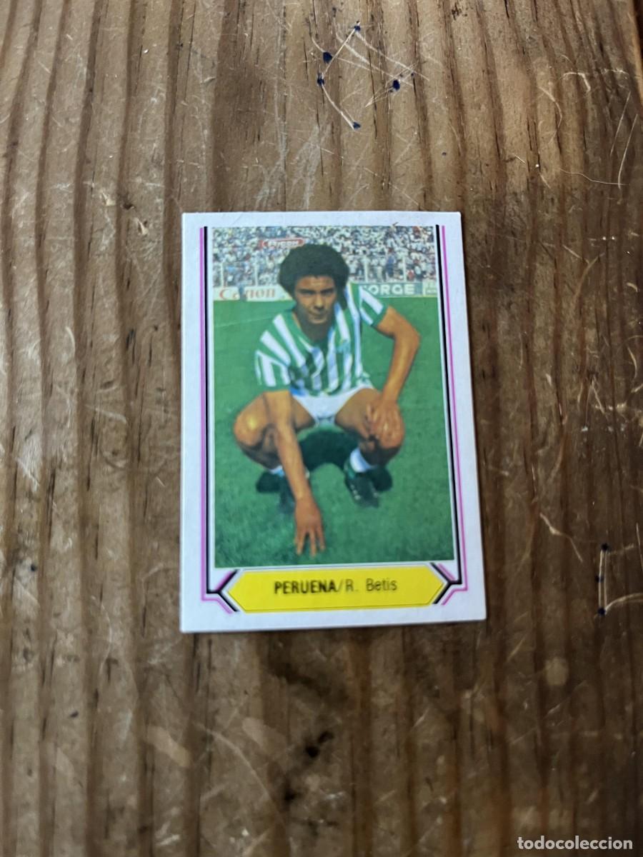 Cromos de F&uacute;tbol: CROMO ALBUM LIGA ESTE 80 81 1980 1981 REAL BETIS PERUENA