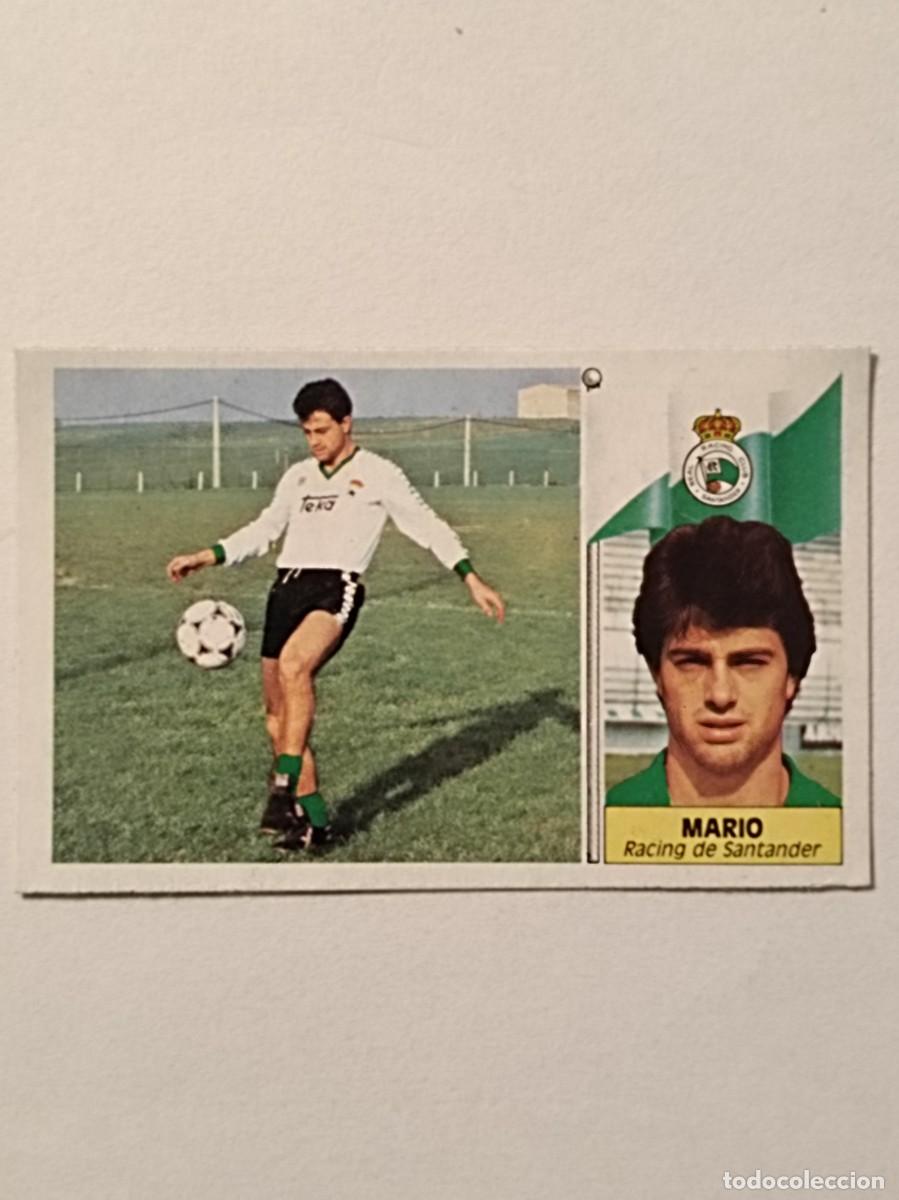 Fu&szlig;ball-Sticker: MARIO (BAJA) RACING SANTANDER LIGA 86/87 ESTE