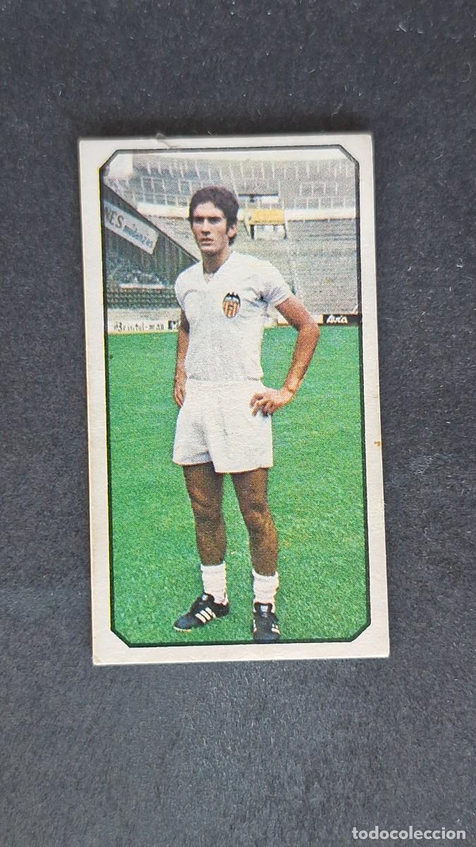 Cromos de F&uacute;tbol: L3 JUAN CARLOS VALENCIA C. F. LIGA ESTE 1977 1978 77 78 DESPEGADO RECUPERADO
