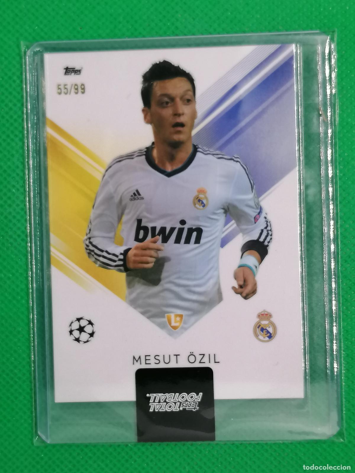 Cromos de f&uacute;tbol: 1107 MESUT OZIL REAL MADRID BASE CARD /99 ⚽ TOPPS TOTAL FOOTBALL 25 26 2025 2026 ⚽