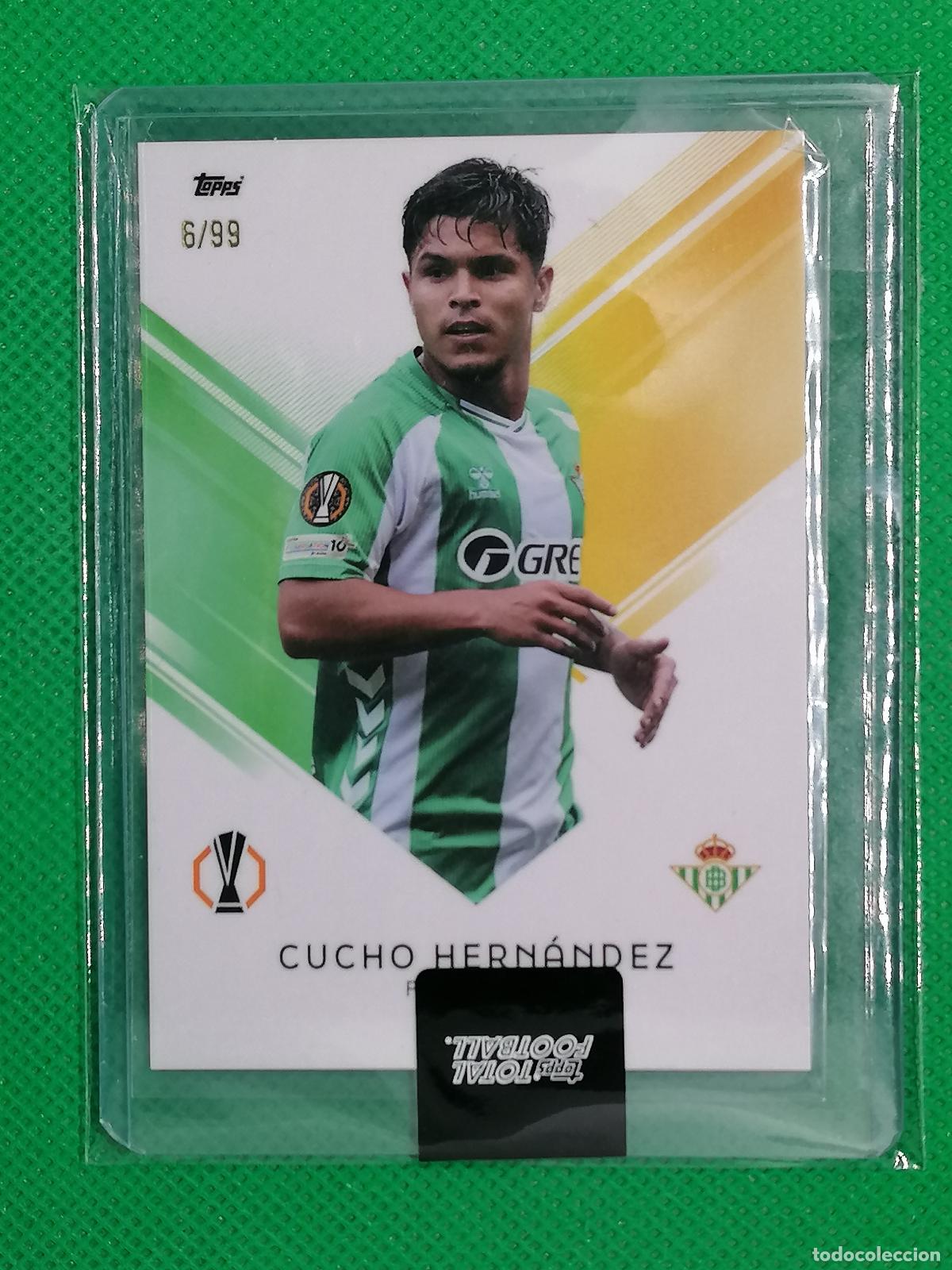Cromos de F&uacute;tbol: 1038 CUCHO HERNANDEZ REAL BETIS BASE CARD /99 ⚽ TOPPS TOTAL FOOTBALL 25 26 2025 2026 ⚽
