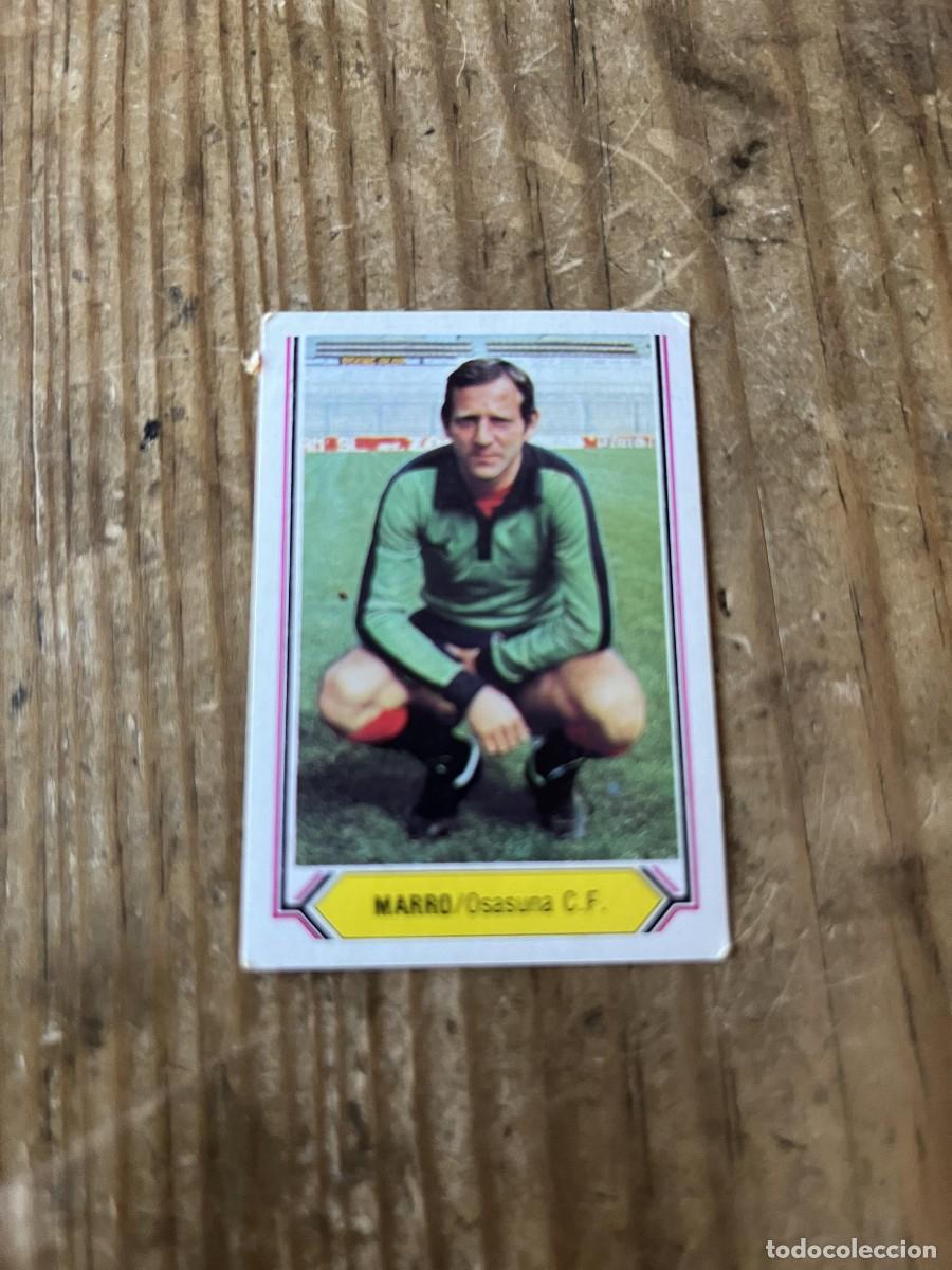 Fu&szlig;ball-Sticker: CROMO ALBUM LIGA ESTE 80 81 1980 1981 OSASUNA MARRO