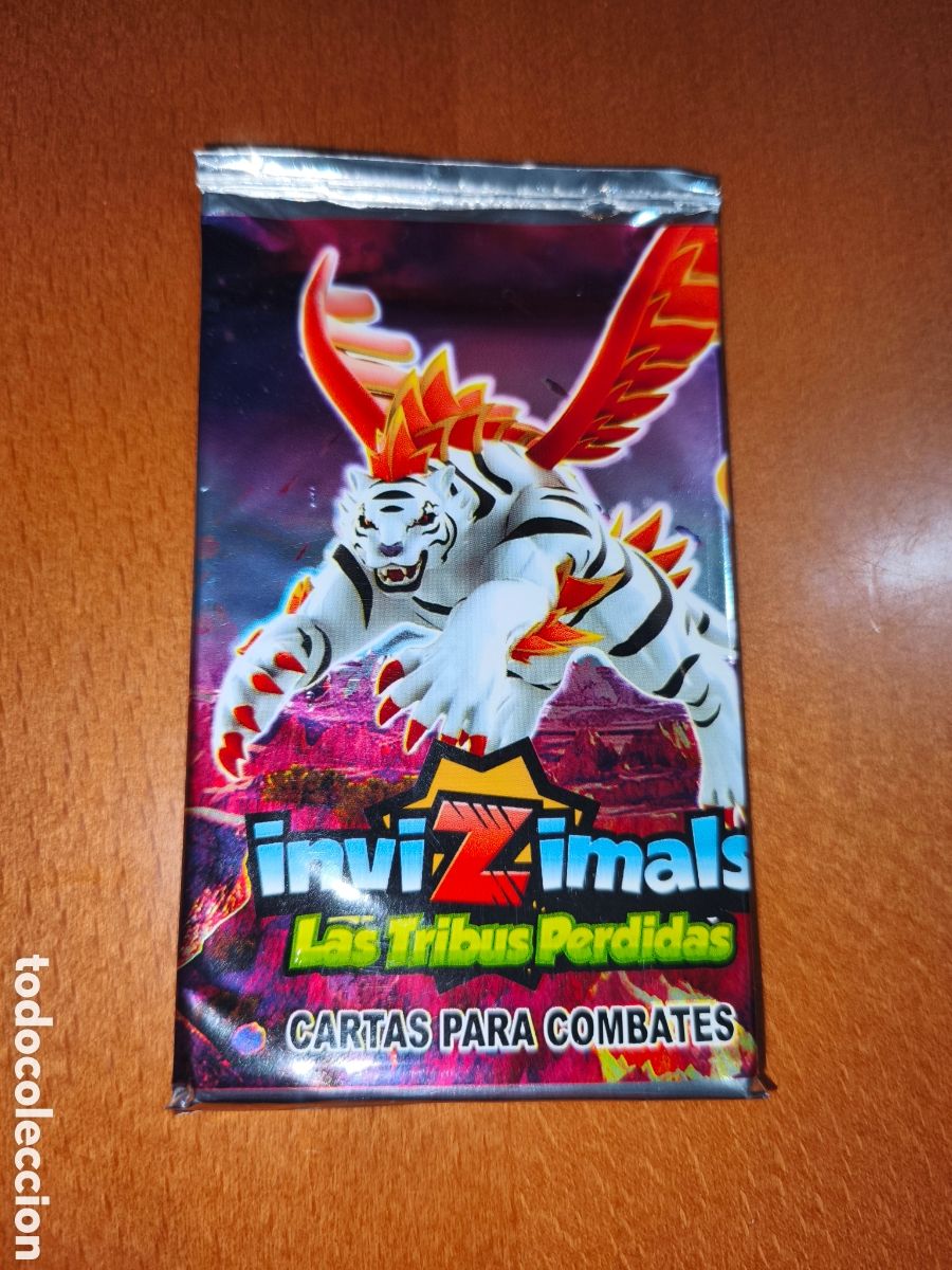 Cromos de F&uacute;tbol: Sobre sin abrir Invizimals Las Tribus Perdidas