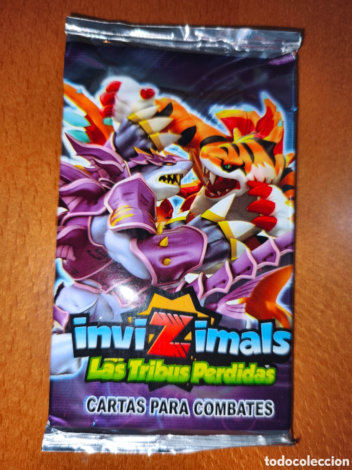 Cromos de F&uacute;tbol: Sobre sin abrir Invizimals Las Tribus Perdidas