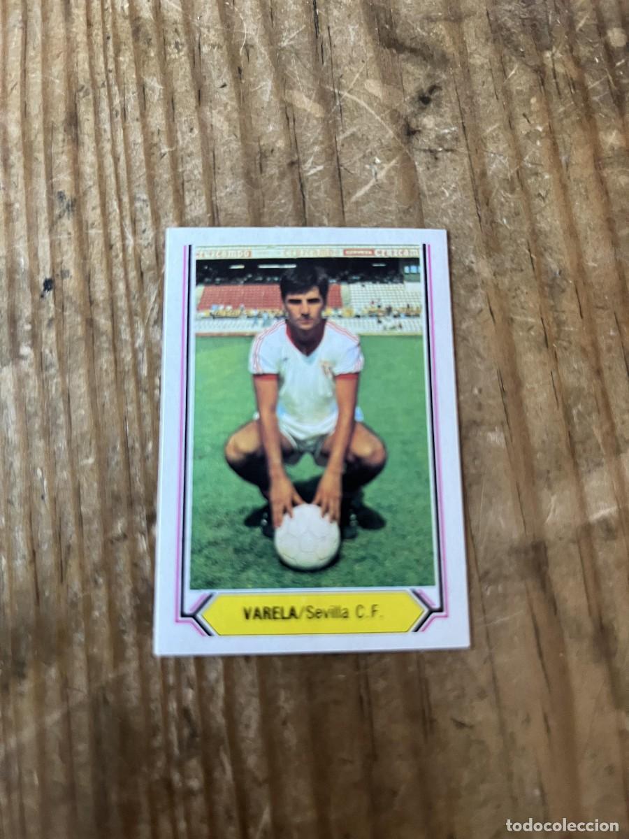 Figurine di Calcio: CROMO ALBUM LIGA ESTE 80 81 1980 1981 SEVILLA VARELA