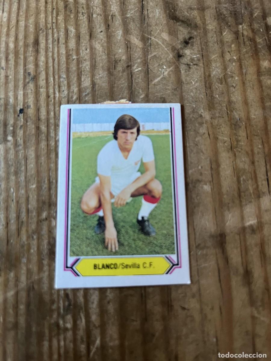 Fu&szlig;ball-Sticker: CROMO ALBUM LIGA ESTE 80 81 1980 1981 SEVILLA BLANCO