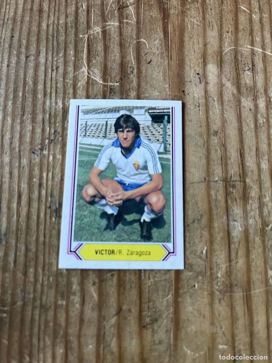 Cromos de F&uacute;tbol: CROMO ALBUM LIGA ESTE 80 81 1980 1981 REAL ZARAGOZA VICTOR