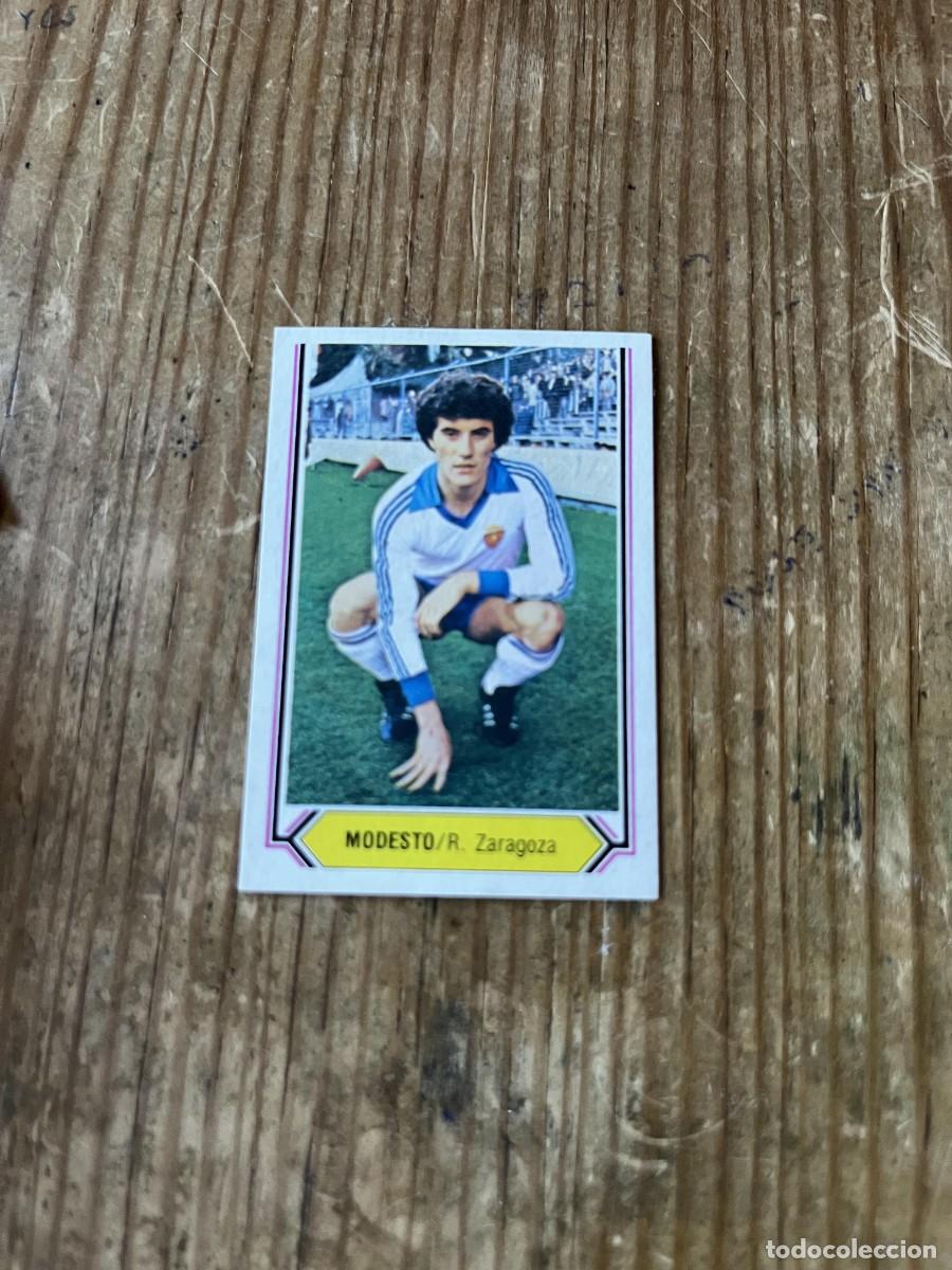 Cromos de F&uacute;tbol: CROMO ALBUM LIGA ESTE 80 81 1980 1981 REAL ZARAGOZA MODESTO
