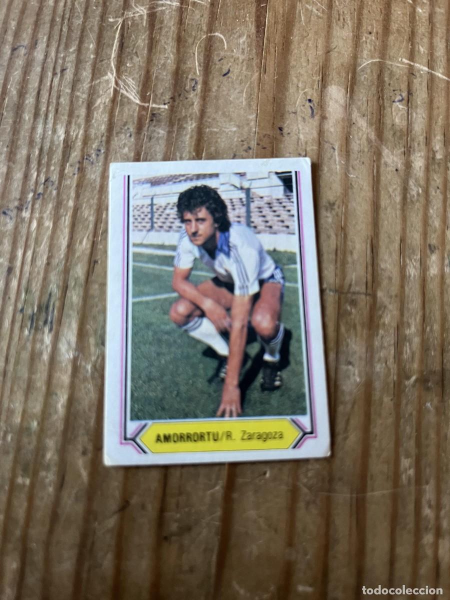 Cromos de F&uacute;tbol: CROMO ALBUM LIGA ESTE 80 81 1980 1981 REAL ZARAGOZA AMORRORTU