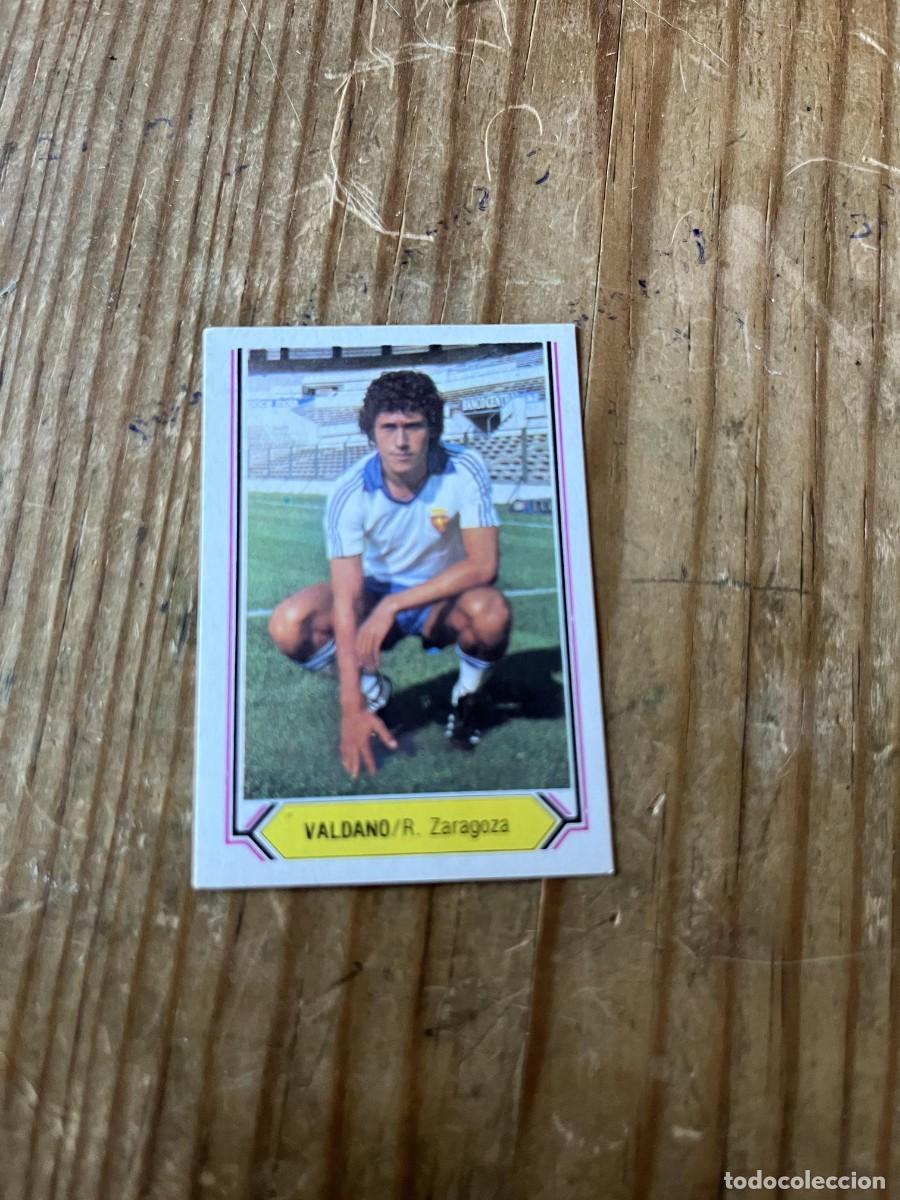Cromos de F&uacute;tbol: CROMO ALBUM LIGA ESTE 80 81 1980 1981 REAL ZARAGOZA VALDANO