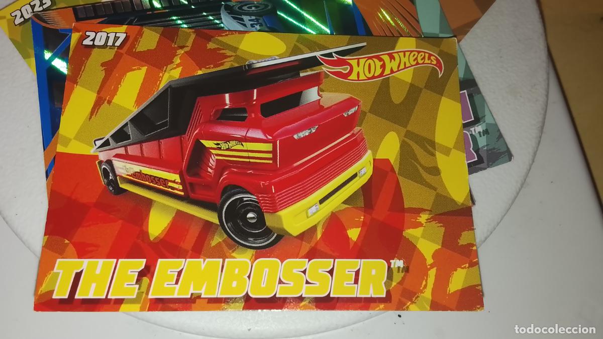 Cromos de f&uacute;tbol: cromo de panini autos - hot wheels panini - el de la foto