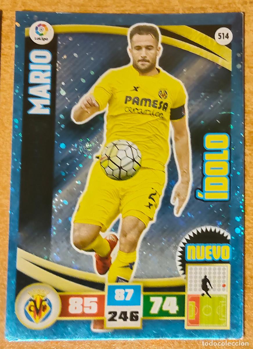 Cromos de Futebol: CARTAS ADRENALYN XL 2015-16 - N&ordm; 514 VILLAREAL - MARIO (1)