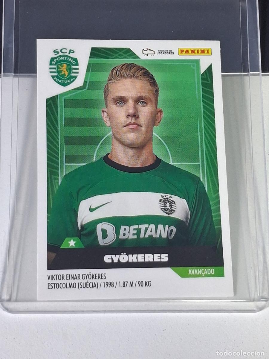 Cromos de F&uacute;tbol: 321 VIKTOR GY&Ouml;KERES SPORTING SCP CROMO STICKER FUTBOL PANINI PORTUGAL 2023-2024 LIGA NOS BWIN