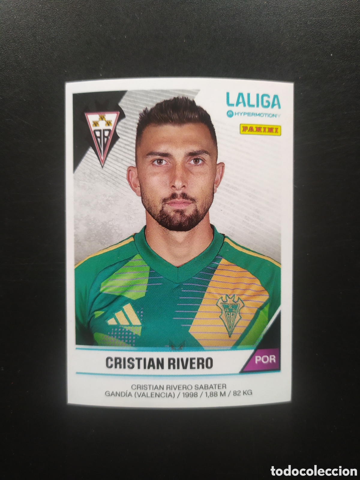 Cartes &agrave; collectionner de Football: Liga Hypermotion 2024 2025 24 25 panini Cristian Rivero n&deg; 5 Albacete