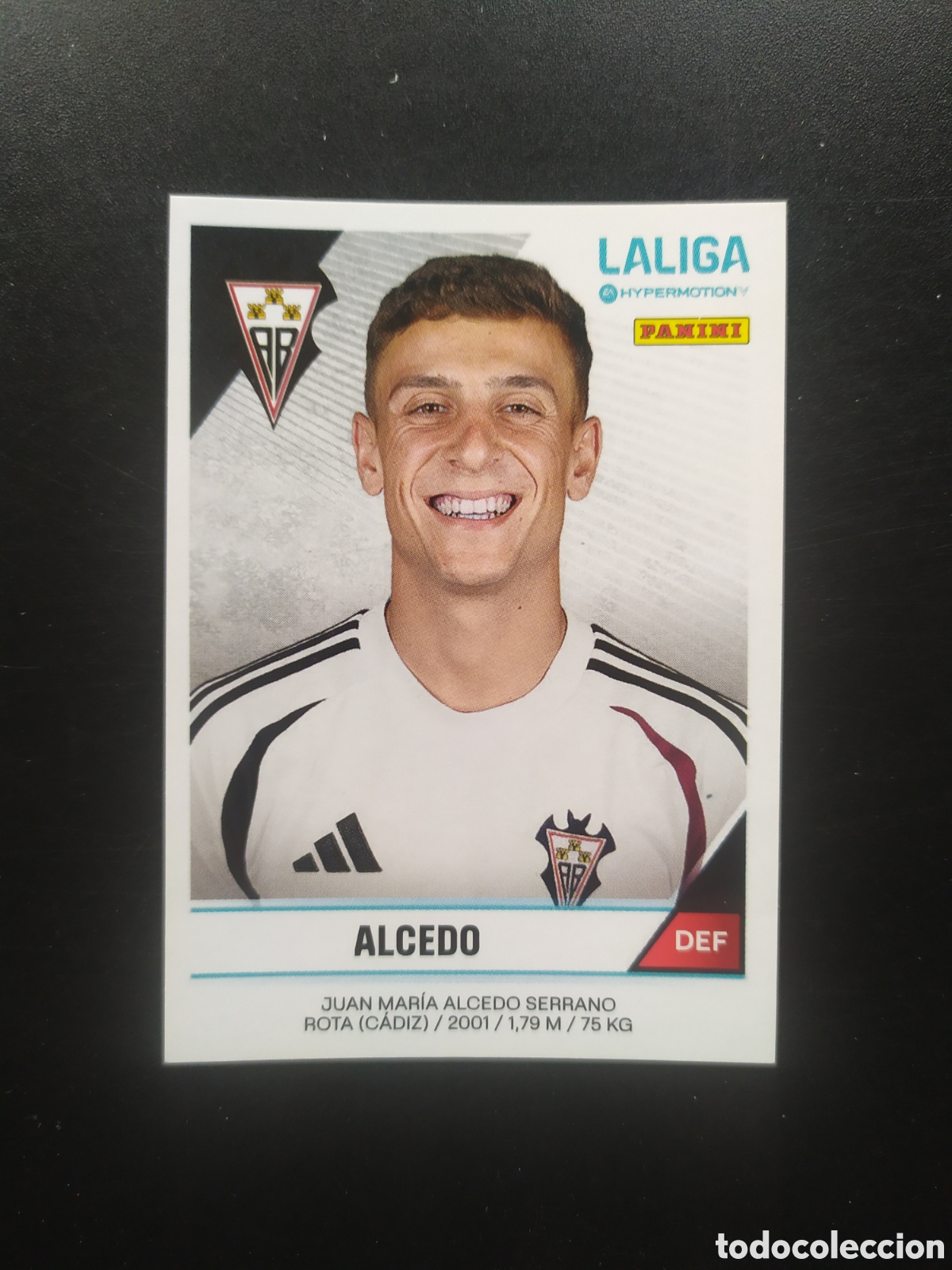Fu&szlig;ball-Sticker: Liga Hypermotion 2024 2025 24 25 panini Alcedo n&deg; 9A 9 A Albacete