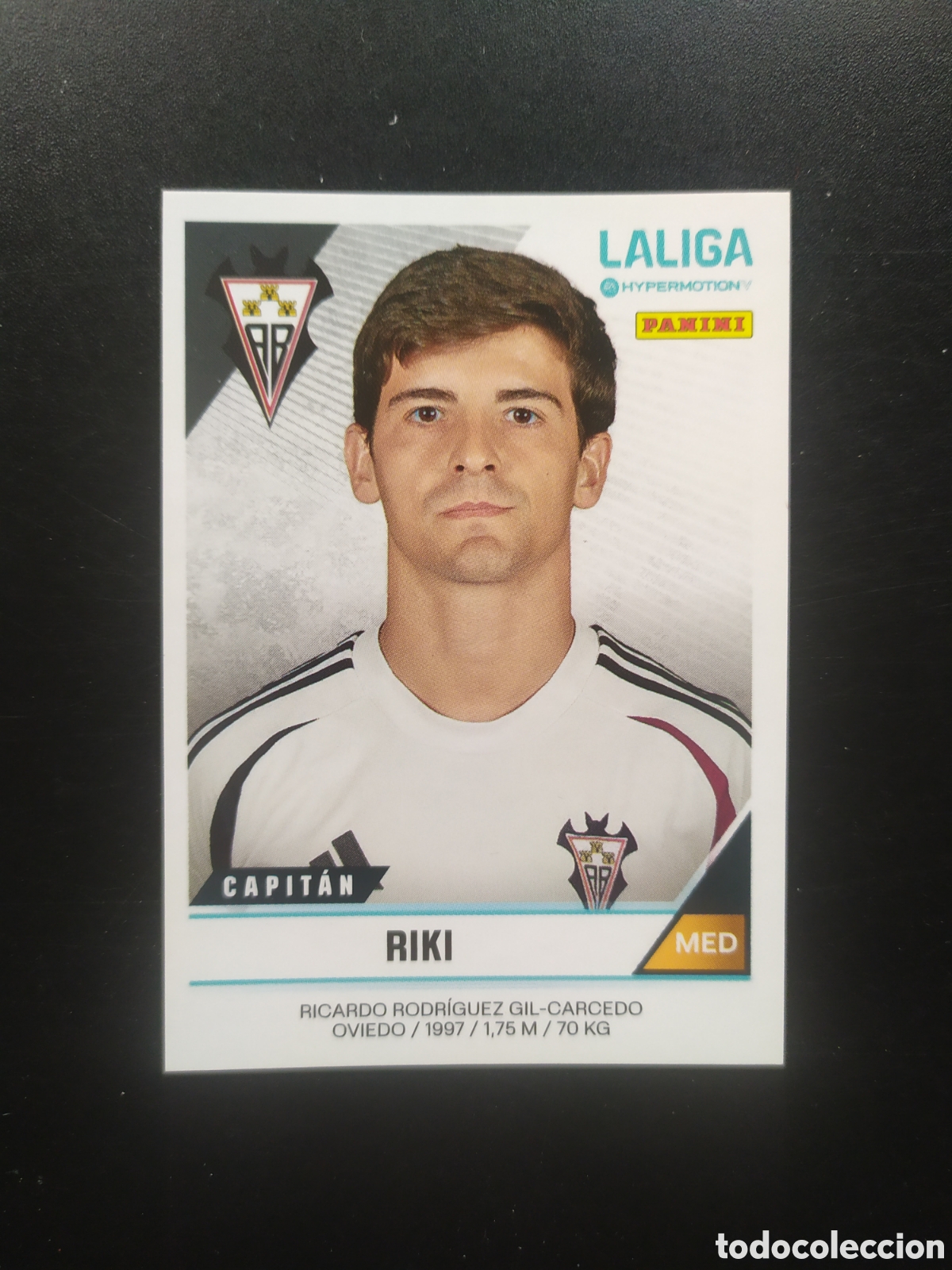 Fu&szlig;ball-Sticker: Liga Hypermotion 2024 2025 24 25 panini Riki n&deg; 11 Albacete