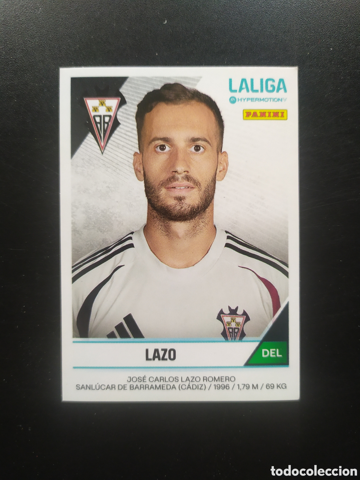 Cromos de F&uacute;tbol: Liga Hypermotion 2024 2025 24 25 panini Lazo n&deg; 17 Albacete
