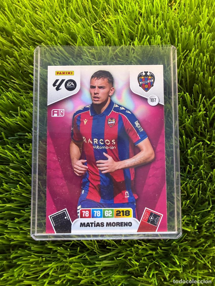 Cromos de Futebol: N&ordm; 187 Mat&iacute;as Moreno Levante UD Adrenalyn XL 25 26
