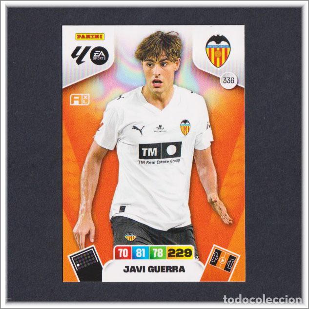 Figurine di Calcio: ADRENALYN XL 2025 2026 25 26 PANINI JAVI GUERRA 336 VALENCIA LIGA COLECCI&Oacute;N ALBUM F&Uacute;TBOL