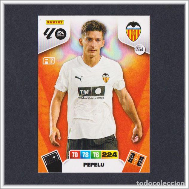 Figurine di Calcio: ADRENALYN XL 2025 2026 25 26 PANINI PEPELU 334 VALENCIA LIGA COLECCI&Oacute;N ALBUM F&Uacute;TBOL