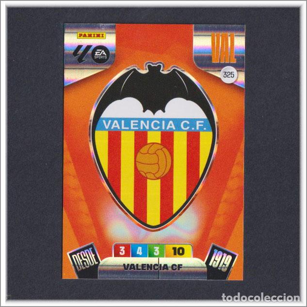 Fu&szlig;ball-Sticker: ADRENALYN XL 2025 2026 25 26 PANINI ESCUDO 325 VALENCIA LIGA COLECCI&Oacute;N ALBUM F&Uacute;TBOL