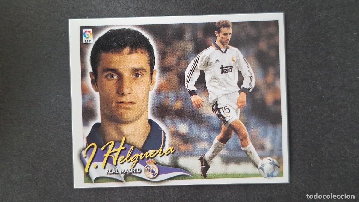 Figurine di Calcio: L4 IVAN HELGUERA REAL MADRID LIGA ESTE 2000 2001 00 01 NUNCA PEGADO SIN PEGAR