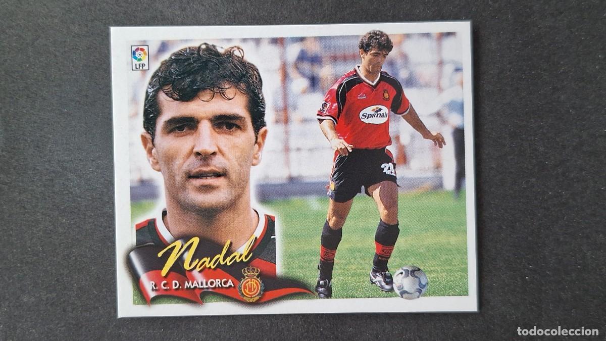 Fu&szlig;ball-Sticker: L4 NADAL R. C. D. MALLORCA LIGA ESTE 2000 2001 00 01 NUNCA PEGADO SIN PEGAR