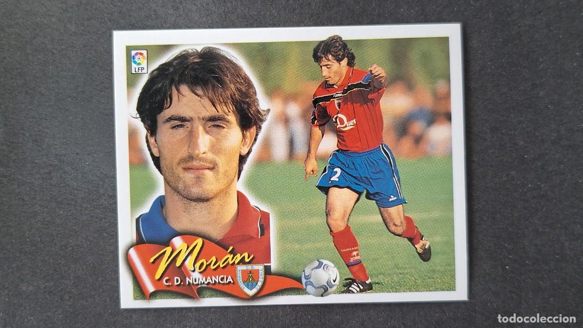 Fu&szlig;ball-Sticker: L4 MORAN C. D. NUMANCIA LIGA ESTE 2000 2001 00 01 NUNCA PEGADO SIN PEGAR