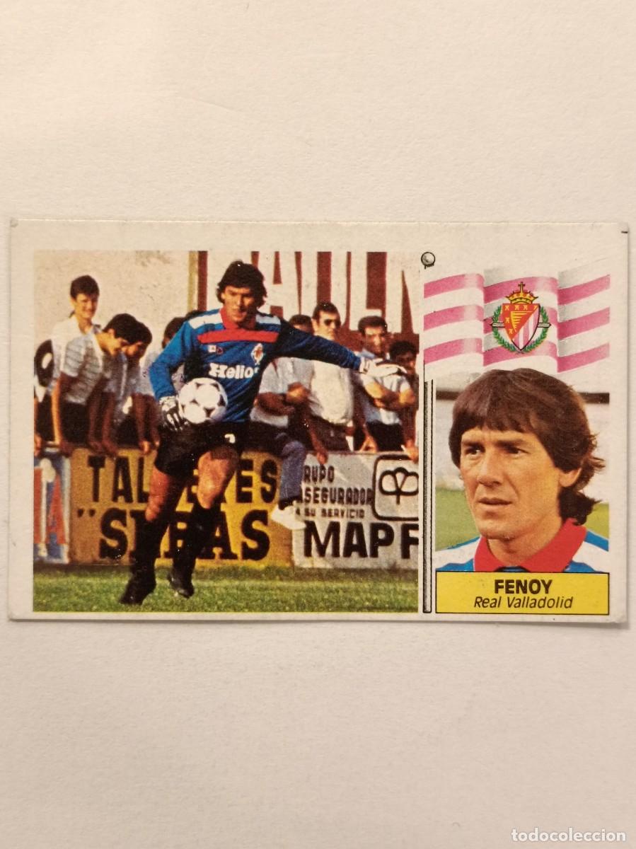 Fu&szlig;ball-Sticker: FENOY REAL VALLADOLID LIGA 86/87 ESTE