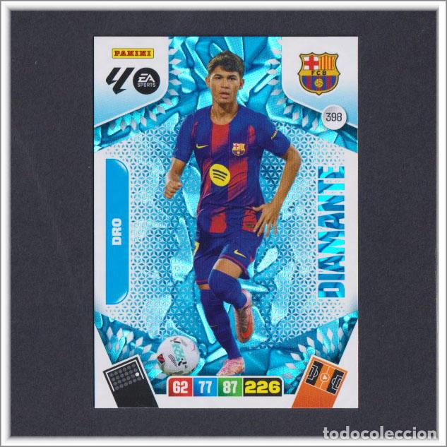 Cromos de Futebol: ADRENALYN XL 2025 2026 25 26 PANINI DRO 398 DIAMANTE BARCELONA BAR&Ccedil;A LIGA COLECCI&Oacute;N ALBUM