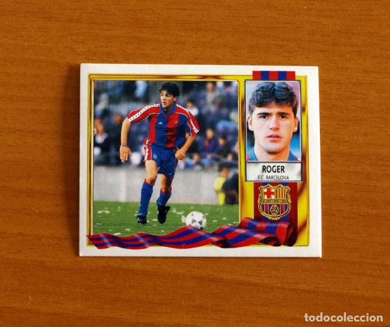 Cartes &agrave; collectionner de Football: Barcelona - Roger - Ediciones Este Liga 1995-1996, 95-96 - Nunca Pegado