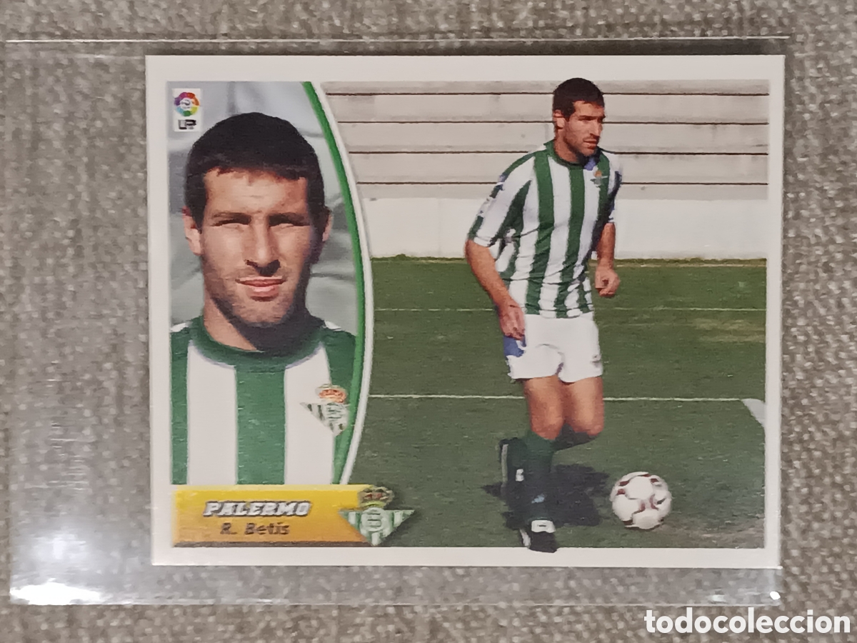 Cromos de F&uacute;tbol: Palermo. Betis. 03 04. Fichaje 39.