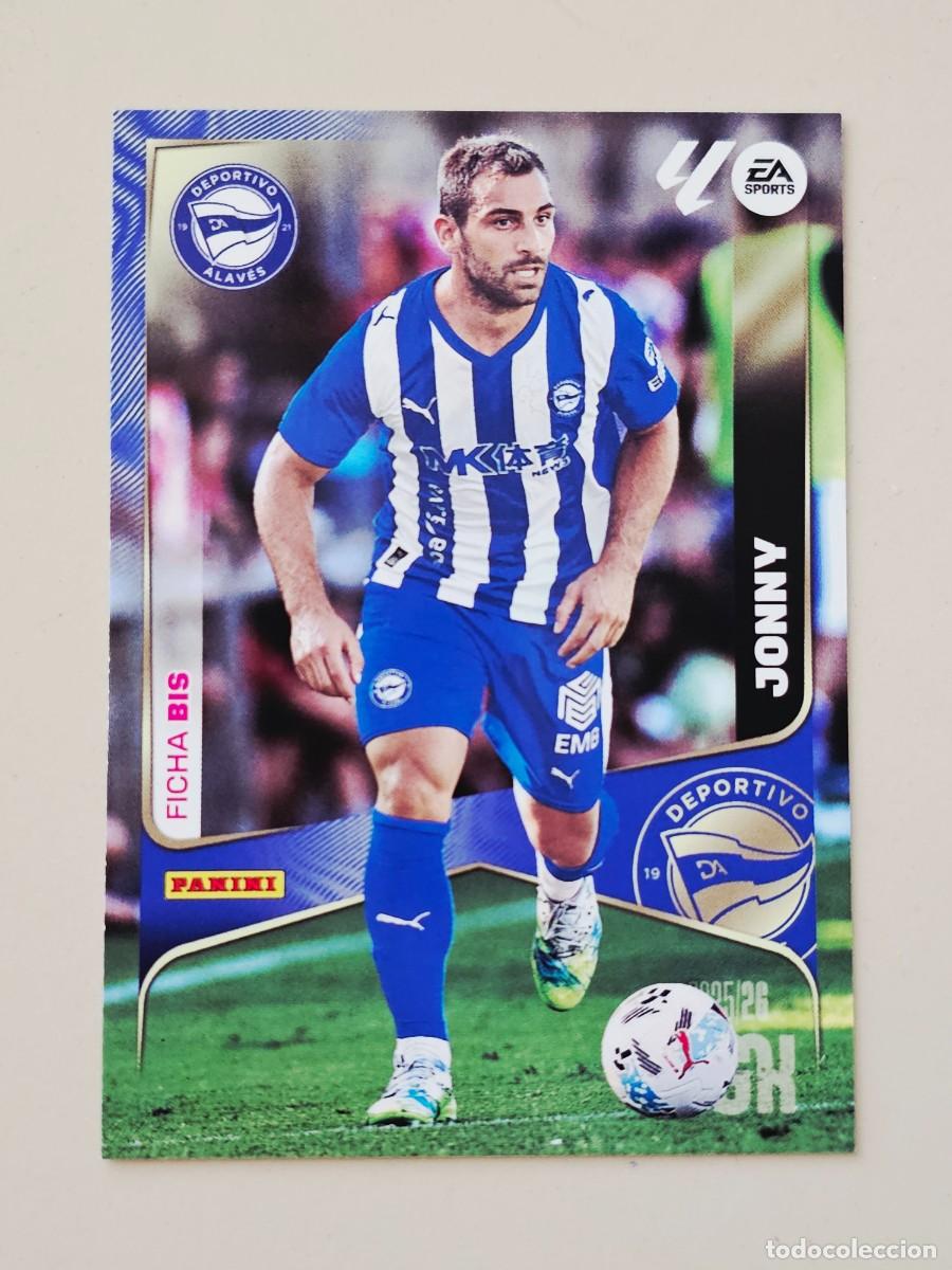 Figurine di Calcio: 26 BIS Jonny, Deportivo Alav&eacute;s, Nueva Ficha BIS, Panini Megacracks 2025 2026 25 26