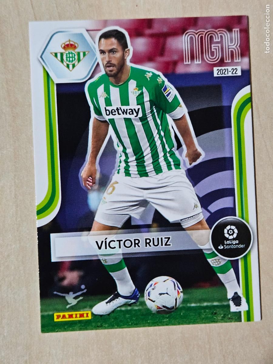 Cromos de F&uacute;tbol: CROMO N&ordm; 78 VICTOR RUIZ - MEGACRACKS 2021 22 - REAL BETIS