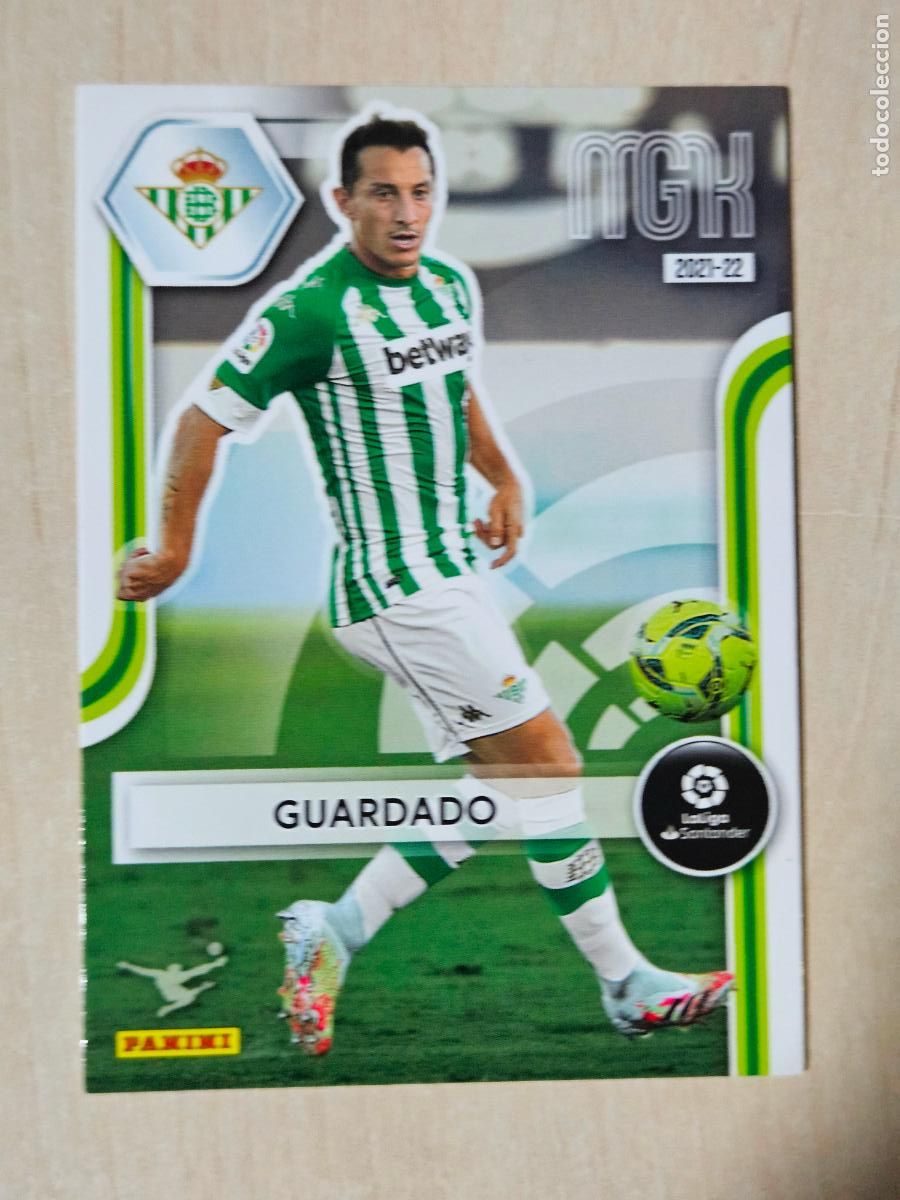 Cromos de F&uacute;tbol: CROMO N&ordm; 82 GUARDADO - MEGACRACKS 2021 22 - REAL BETIS