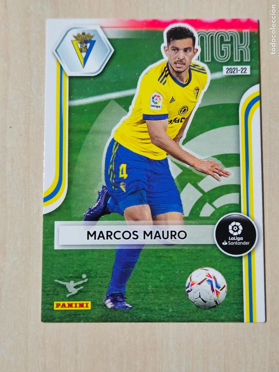 Fu&szlig;ball-Sticker: CROMO N&ordm; 96 MARCOS MAURO - MEGACRACKS 2021 22 - CADIZ