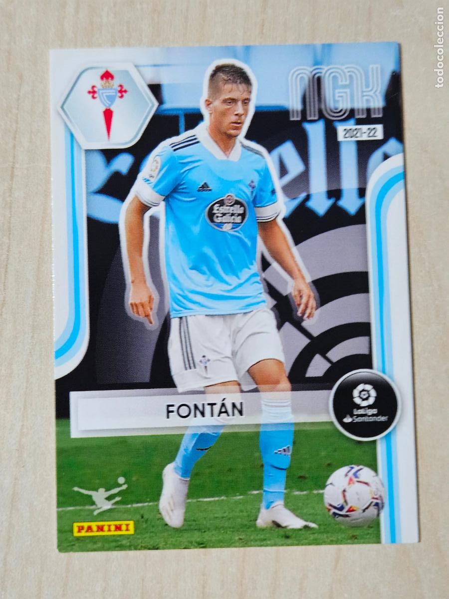 Figurine di Calcio: CROMO N&ordm; 115 FONTAN - MEGACRACKS 2021 22 - REAL CELTA