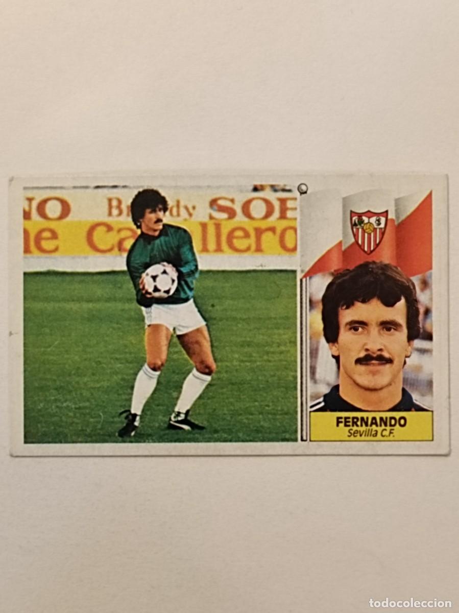 Figurine di Calcio: FERNANDO (ULTIMO FICHAJE 2) SEVILLA C.F. LIGA 86/87 ESTE