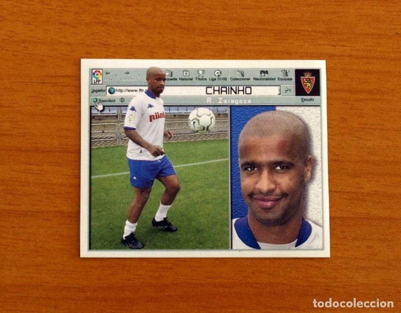 Cromos de F&uacute;tbol: Real Zaragoza - Chainho - COLOCA - Ediciones Este Liga 2001-2002, 01-02 - Nunca pegado