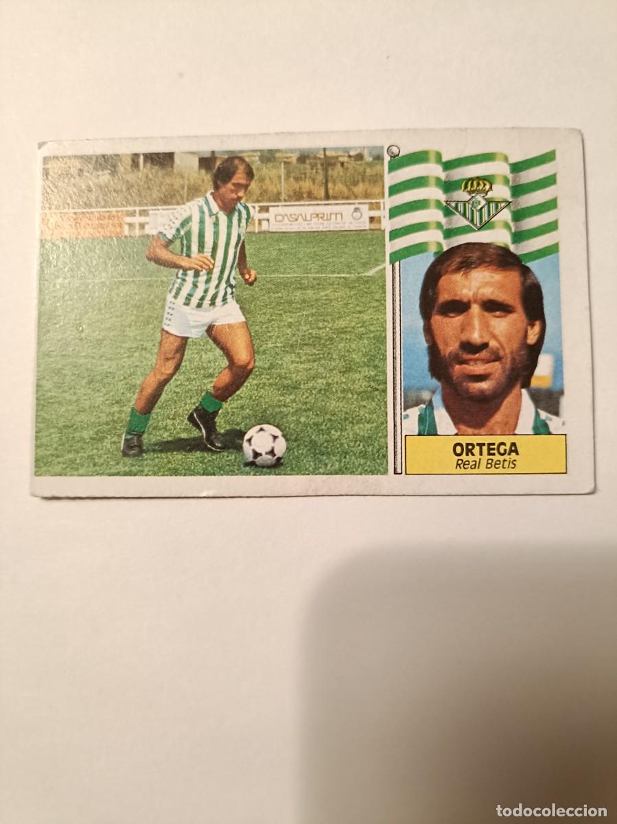 Cromos de F&uacute;tbol: ORTEGA REAL BETIS LIGA 86/87 ESTE