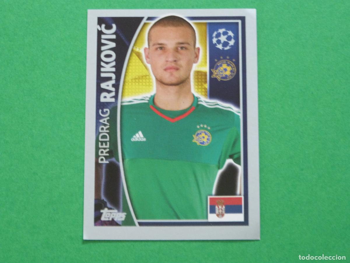 Cromos de f&uacute;tbol: CROMO FUTBOL RAJKOVIC MACCABI TEL AVIV SIN PEGAR N&ordm; 495 CHAMPIONS LEAGUE 2015-2016/15-16 TOPPS