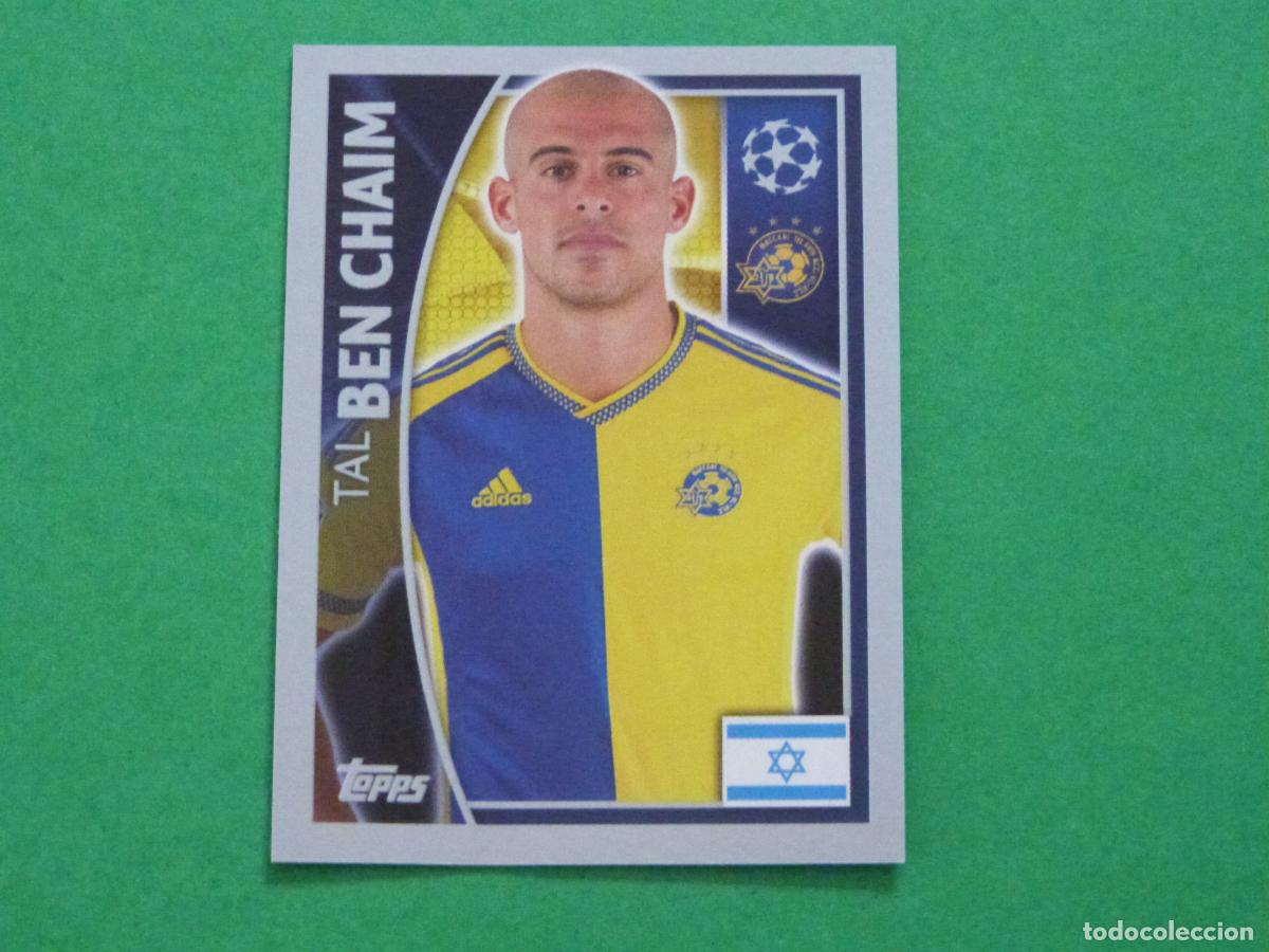 Cartes &agrave; collectionner de Football: CROMO FUTBOL BEN CHAIM MACCABI TEL AVIV SIN PEGAR N&ordm; 504 CHAMPIONS LEAGUE 2015-2016/15-16 TOPPS