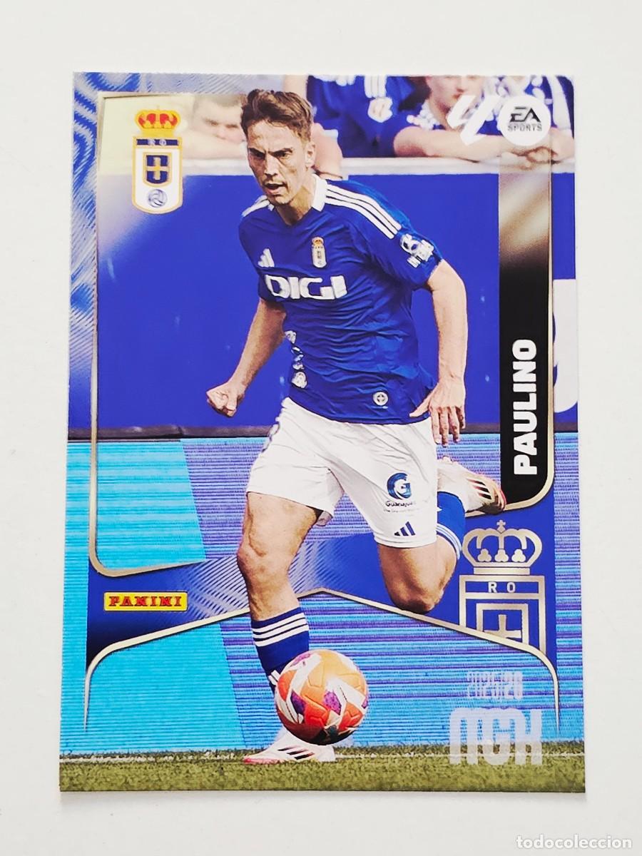 Football Stickers: 284 Paulino, Real Oviedo, Panini Megacracks 2025 2026 25 26