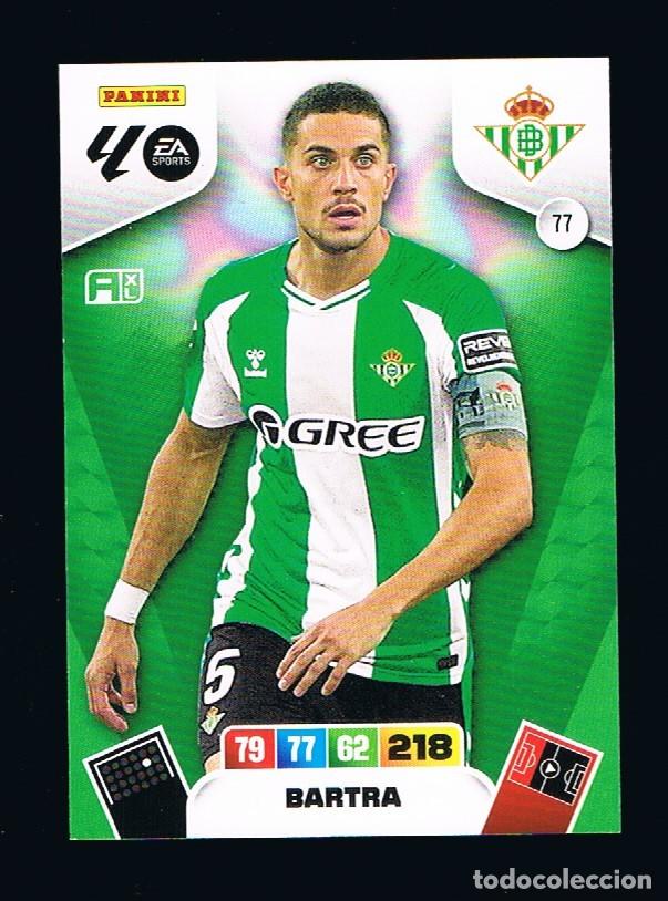 Cromos de F&uacute;tbol: ADRENALYN XL 2025-26 CARD N&ordm; 77 MARC BARTRA REAL BETIS