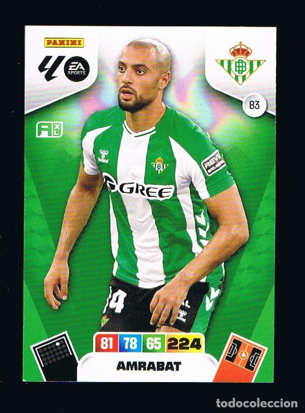 Fu&szlig;ball-Sticker: ADRENALYN XL 2025-26 CARD N&ordm; 83 AMRABAT REAL BETIS