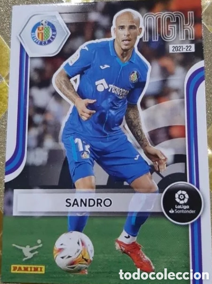 Figurine di Calcio: CROMOS DE FUTBOL GETAFE N&Uacute;MERO 178 SANDRO MGK 2021 2022 MEGACRACKS PANINI !