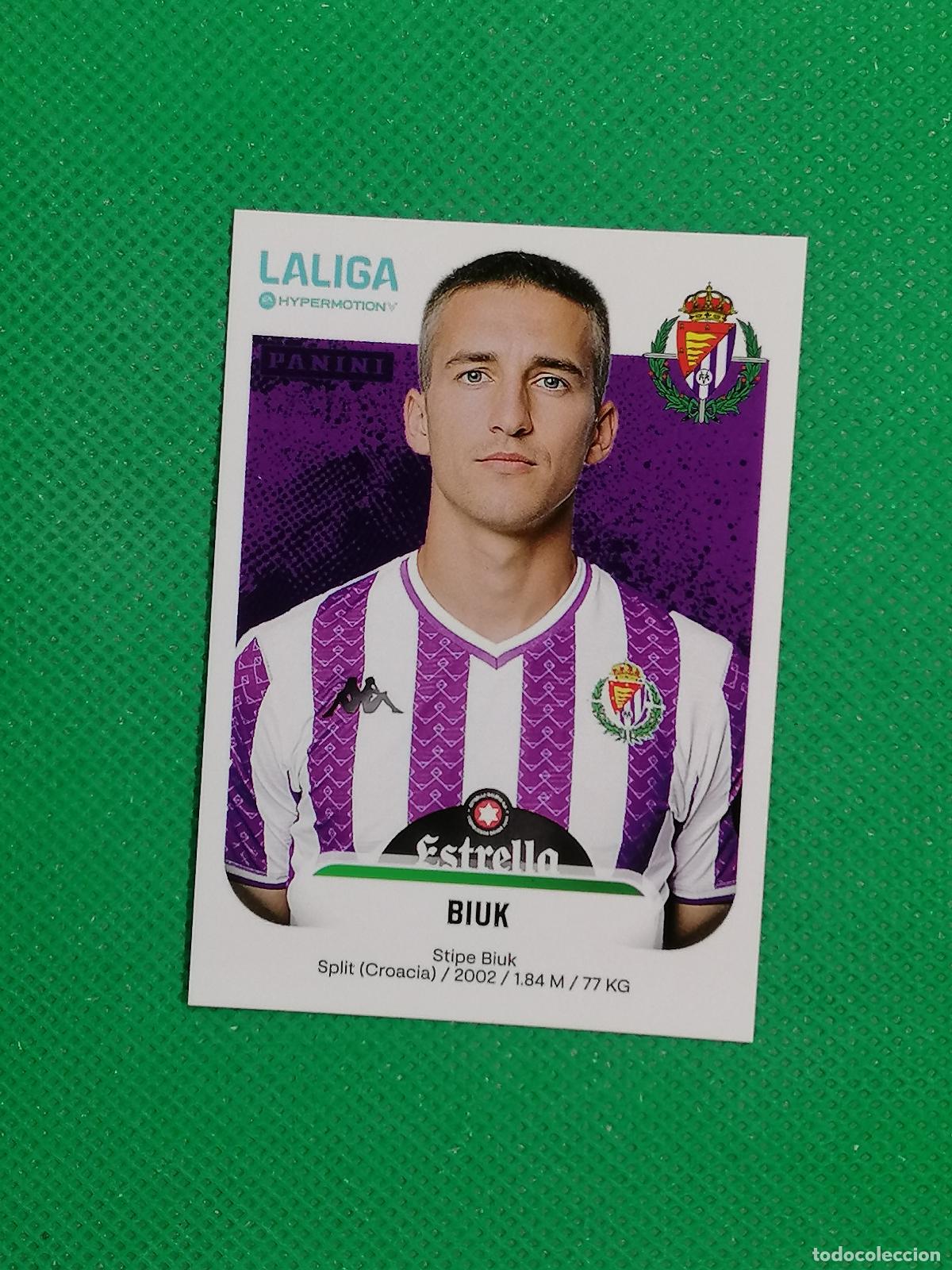 Cromos de f&uacute;tbol: 397 BIUK VALLADOLID ⚽ PANINI LIGA HYPERMOTION 25 26 2025 2026 ⚽