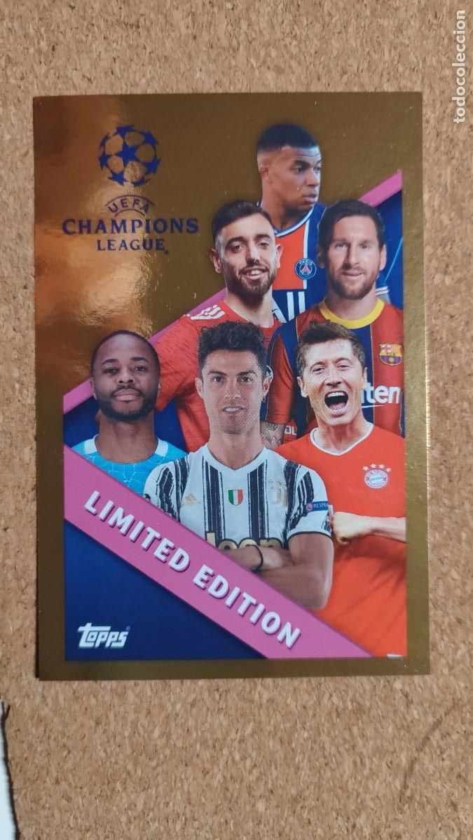 Cromos de F&uacute;tbol: UEFA CHAMPIONS LEAGUE 2021/22 STICKER EXCLUSIVE MEGA STICKER # TOPPS.