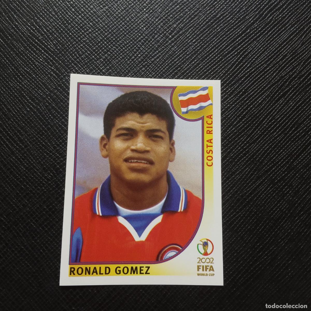Figurine di Calcio: 240 RONALD GOMEZ COSTA RICA PANINI 2002 MUNDIAL KOREA FUTBOL 02 CROMO - SIN PEGAR - A201 PG45